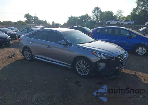 2015 Hyundai Sonata Sport/Limited z USA, uszkodzony, nr VIN 5NPE34AF4FH209728